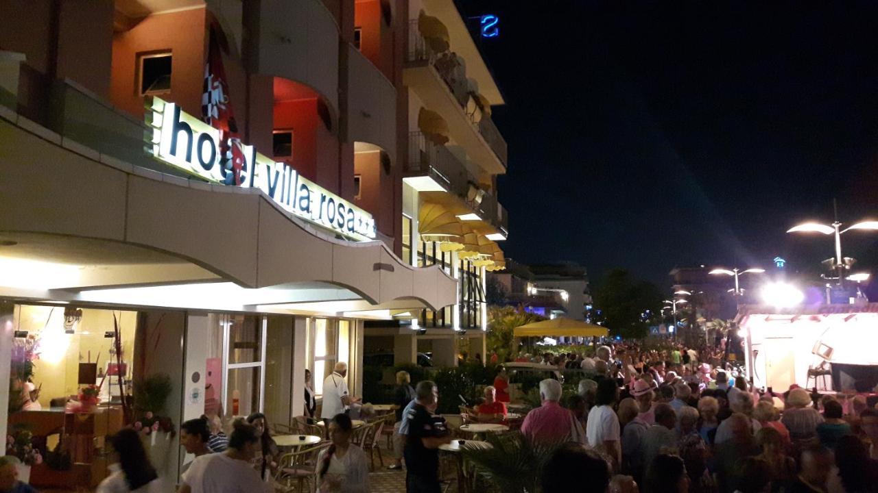 Hotel Villa Rosa Misano Adriatico Esterno foto