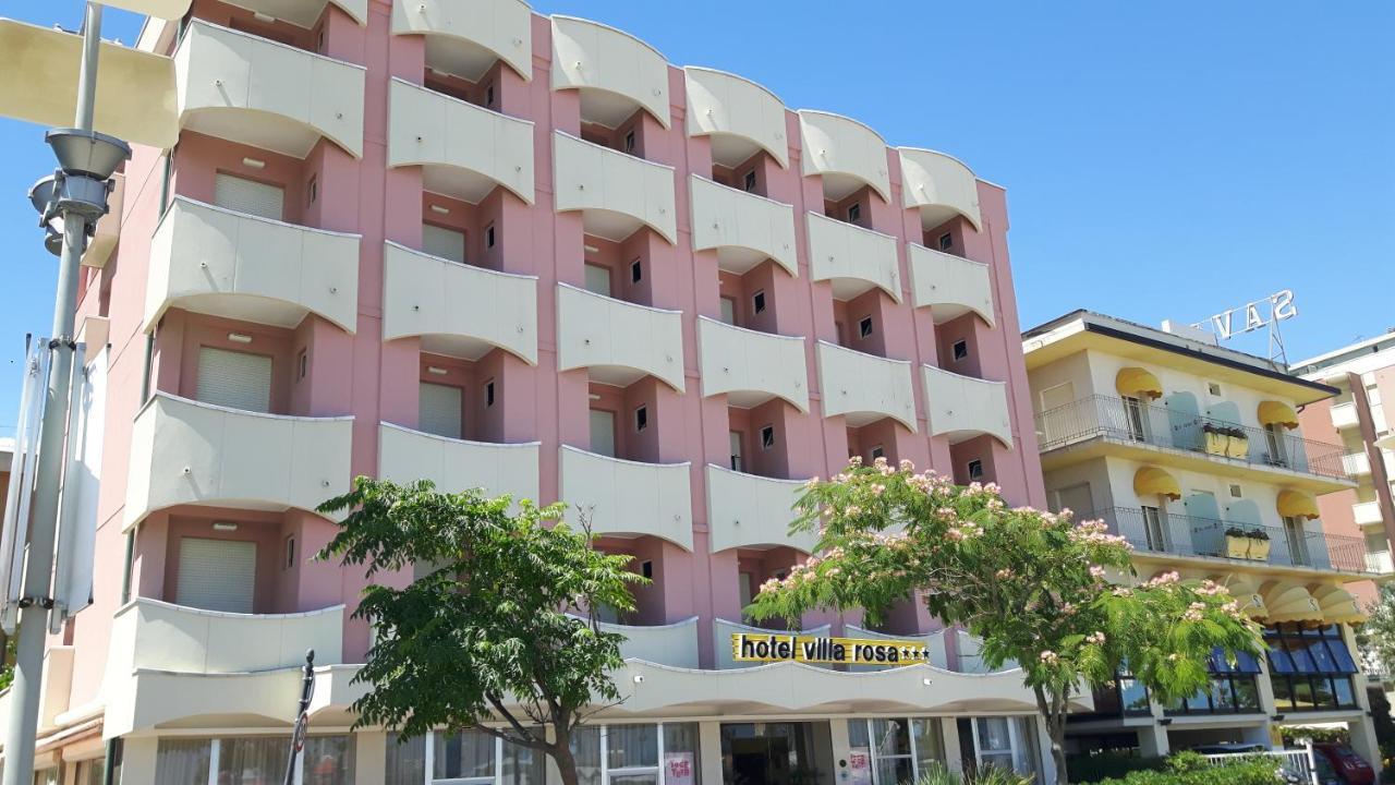 Hotel Villa Rosa Misano Adriatico Esterno foto