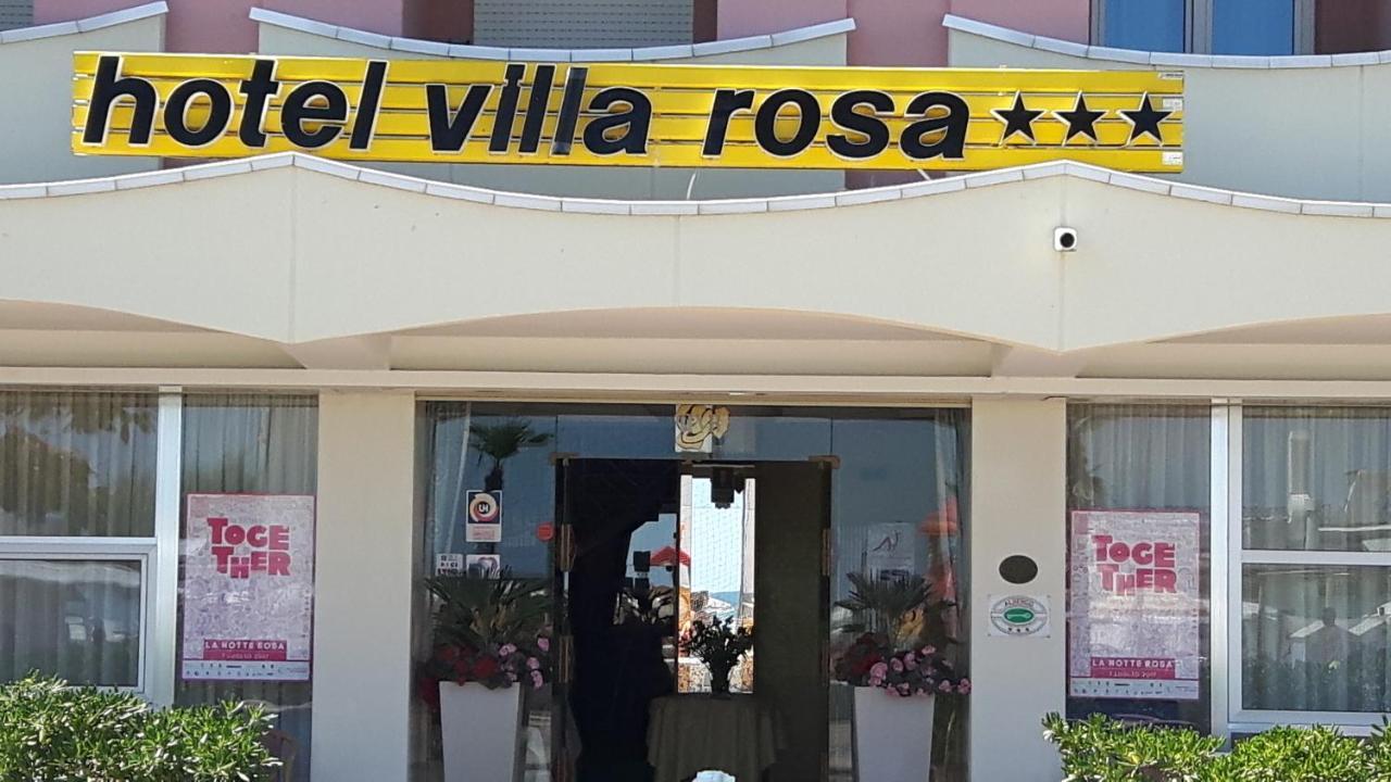 Hotel Villa Rosa Misano Adriatico Esterno foto