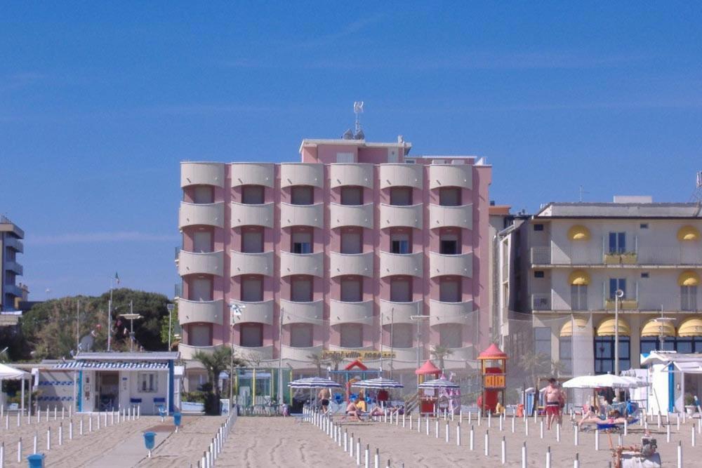 Hotel Villa Rosa Misano Adriatico Esterno foto