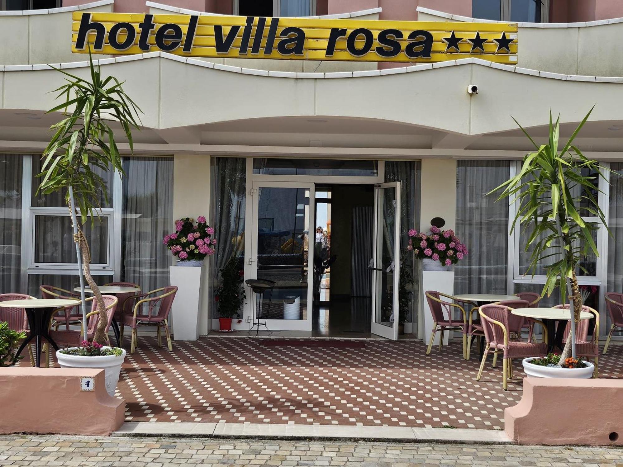 Hotel Villa Rosa Misano Adriatico Esterno foto